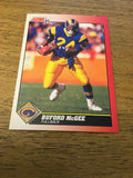 Buford McGee Rams 1991 Score #164