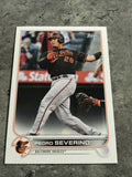 Pedro Severino Orioles 2022 Topps #72