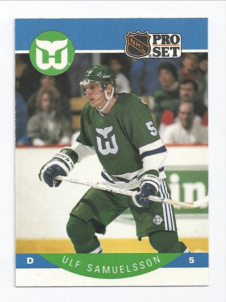 Ulf Samuelsson Whalers 1990-1991 Pro Set #109