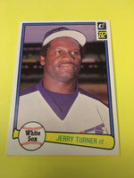 Jerry Turner White Sox 1982 Donruss #609