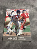 John Rade Falcons 1991 Fleer Ultra #147