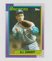 B.J. Surhoff Brewers 1990 Topps #696