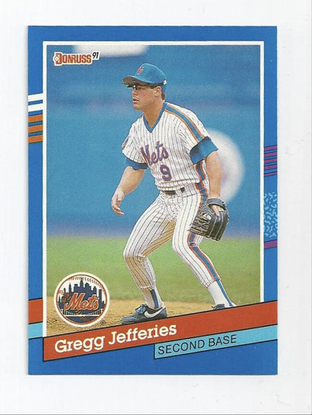 Gregg Jefferies Mets 1991 Donruss #79