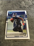 Darrynton Evans Titans 2020 Panini Donruss Optic Rated Rookie #183