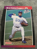 Bret Saberhagen Royals 1989 Donruss#144