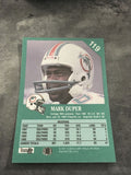 Mark Duper Dolphins 1991 Fleer #119
