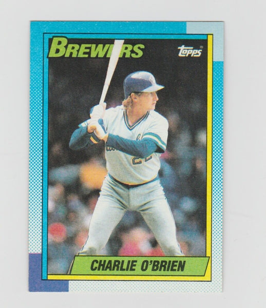 Charlie O'Brien Brewers 1990 Topps #106