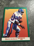 Mark Jackson Broncos 1991 Fleer #48