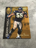 Junior Seau Chargers 1997 Pinnacle Zenith Season Highlights#135
