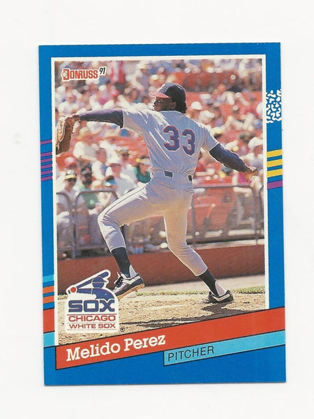 Melido Perez White Sox 1991 Donruss #164