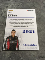 Alex Labbe 2021 NASCAR Panini Chronicles Rookie #19