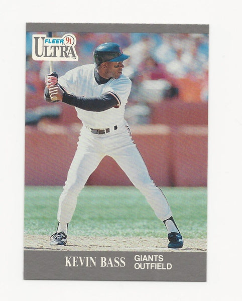 Kevin Bass Giants 1991 Fleer Ultra #315