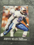 Johnny Meads Oilers 1991 Fleer Ultra #52