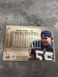 Junior Seau Chargers 2001 Fleer Showcase #41