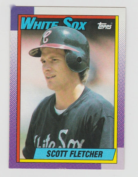 Scott Fletcher White Sox 1990 Topps #565