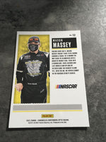 Mason Massey 2021 NASCAR Panini Chronicles Contenders Optic Rookie #12