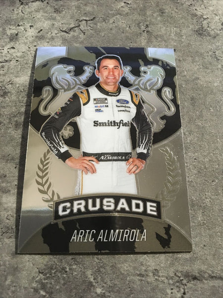 Aric Almirola 2021 NASCAR Panini Chronicles Crusade #10