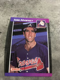 Jose Alvarez Braves 1989 Donruss #405