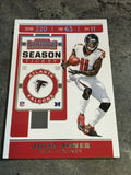 Julio Jones Falcons 2019 Panini Contenders #85