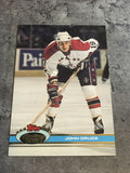 John Druce Capitals 1991-92 Topps Stadium Club #331