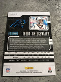 Teddy Bridgewater  Panthers 2020 Panini Playbook Purple #82