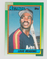 Louie Meadows Astros 1990 Topps #534