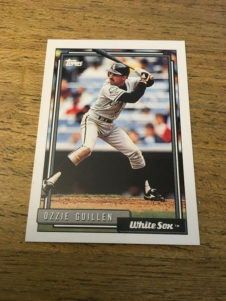 Ozzie Guillen White Sox 1992 Topps #210