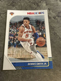 Dennis Smith Jr. Knicks 2019-20 Panini NBA Hoops Winter #127