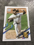 Matt Strahm Padres 2021 Topps Update #US188