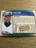 Alex Cole Twins 1995 Score Gold Rush #404