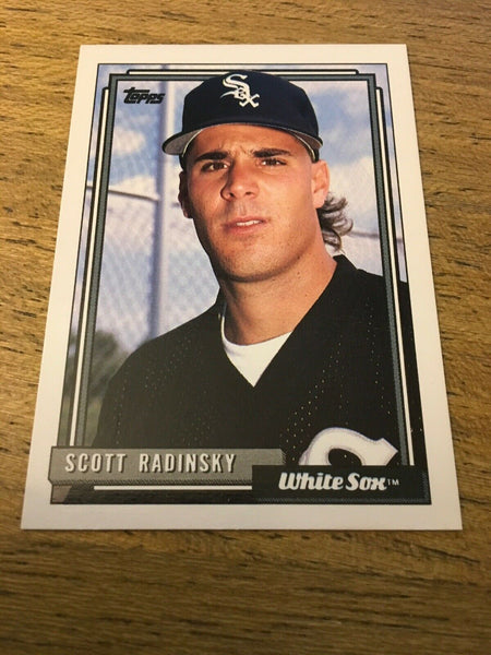 Scott Radinsky White Sox 1992 Topps #701