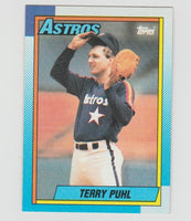 Terry Puhl Astros 1990 Topps #494