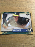 Brent Gates A's 1995 Score Gold Rush #241