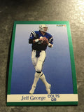 Jeff George Colts 1991 Fleer #81