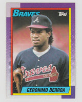 Geronimo Berroa Braves 1990 Topps #617