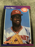Jose Rijo Reds 1989 Donruss #375