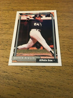 Warren Newson White Sox 1992 Topps #355