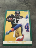 Merril Hoge Steelers 1991 Fleer #161