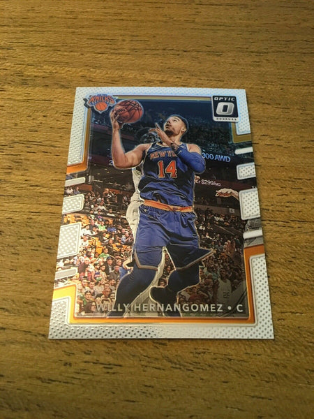 Willy Hernangomez Knicks 2017-2018 Donruss Optic #99