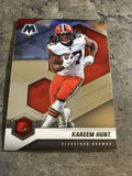 Kareem Hunt Browns 2021 Panini Mosaic #56