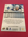 Nazem Kadri Maple Leafs 2016-2017 SP Authentic #42