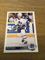 Rob Pearson Maple Leafs 1992-1993 Upper Deck #318