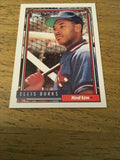 Elis Burks Red Sox 1992 Topps #416