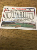 Elis Burks Red Sox 1992 Topps #416