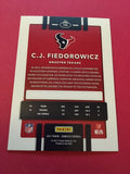 C.J. Fiedorowicz Texans 2017 Donruss #182