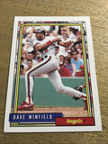 Dave Winfield Angels 1992 Topps #792