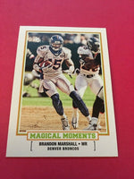 Brandon Marshall Broncos 2010 Topps Magic Magical Moments #MM-6
