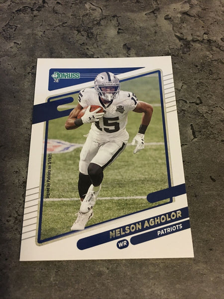 Nelson Agholor Patriots 2021 Panini Donruss #92