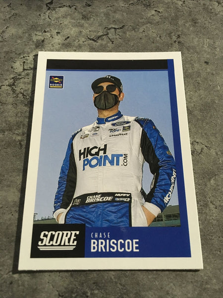 Chase Briscoe 2021 NASCAR Panini Chronicles Score Rookie #4