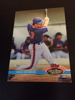 Rick Cerone Mets 1991 Topps Stadium Club #511